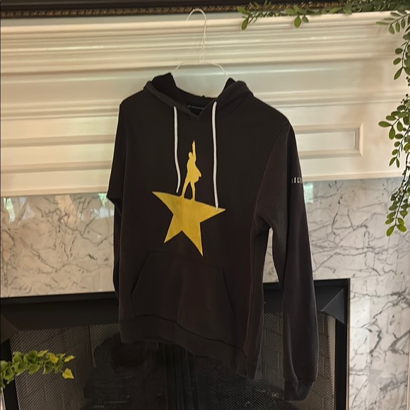Hamilton Other - Hamilton Black Hoodie with Yellow Star